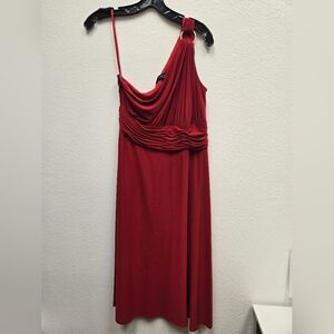 Nine West Red One-Shoulder Dress – Size 6